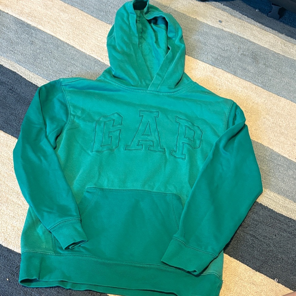 Teal GAP Kids Boys Hoodie Size Large